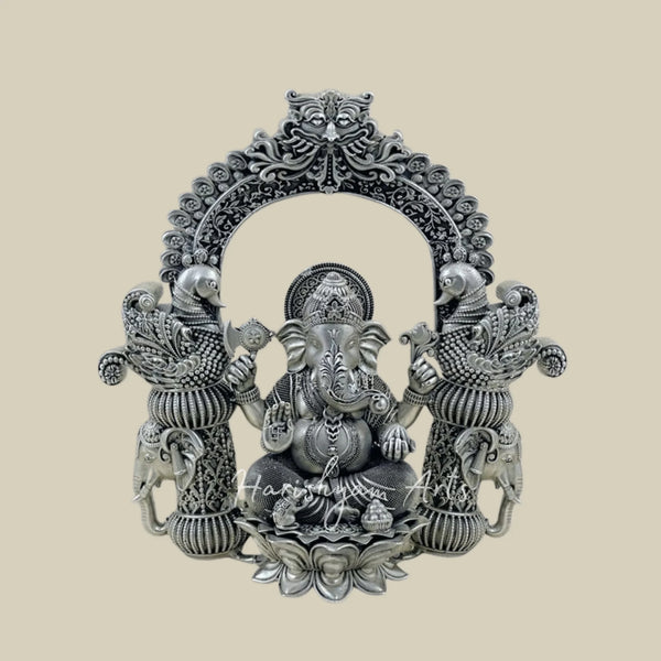 Lord Ganesha Royal Splendor Gold Statue