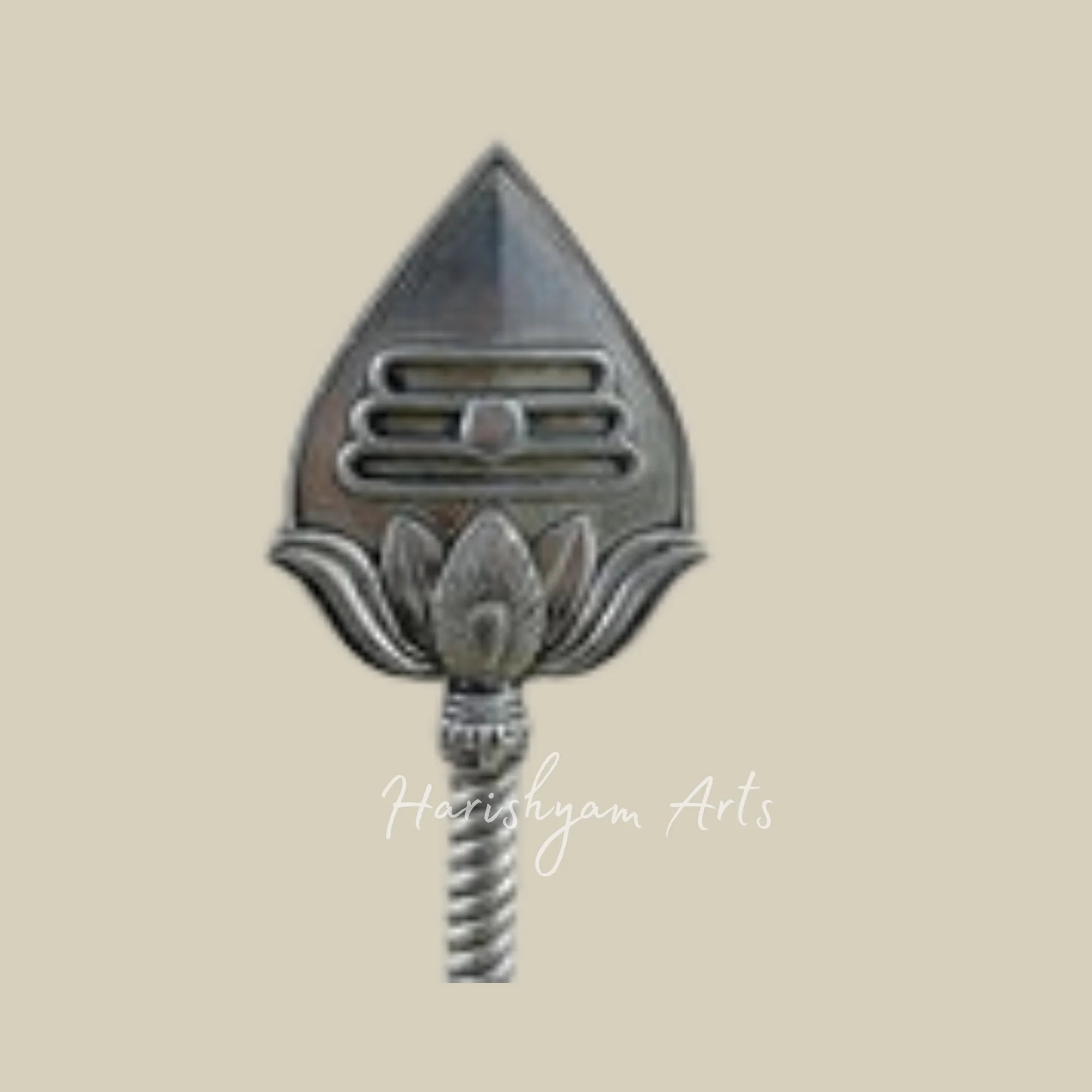 Lord Murugan Sacred Victory Spear Gold Pendant