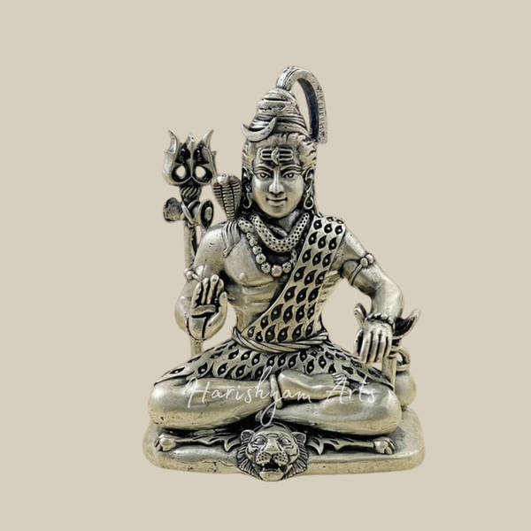 Lord Shiva Sacred Murti for Puja and Spiritual Decor