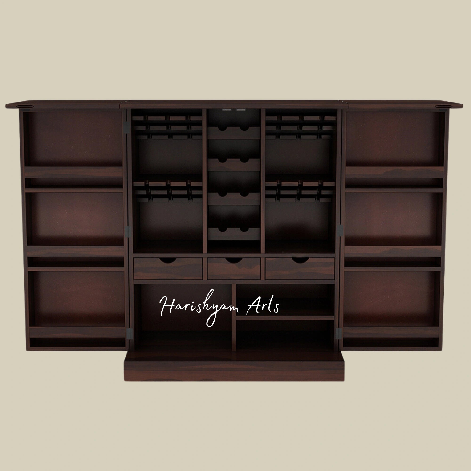 Luxury Wooden Bar Unit for Home