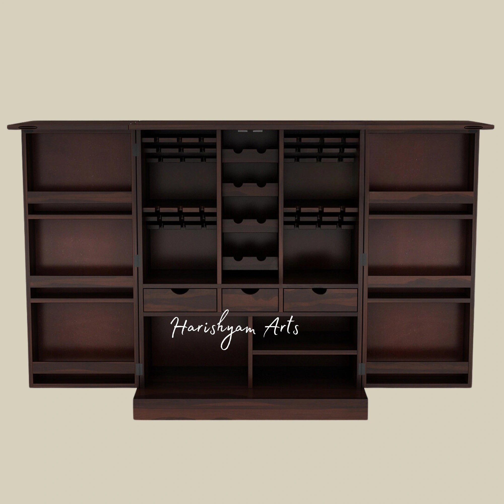 Luxury Wooden Bar Unit for Home