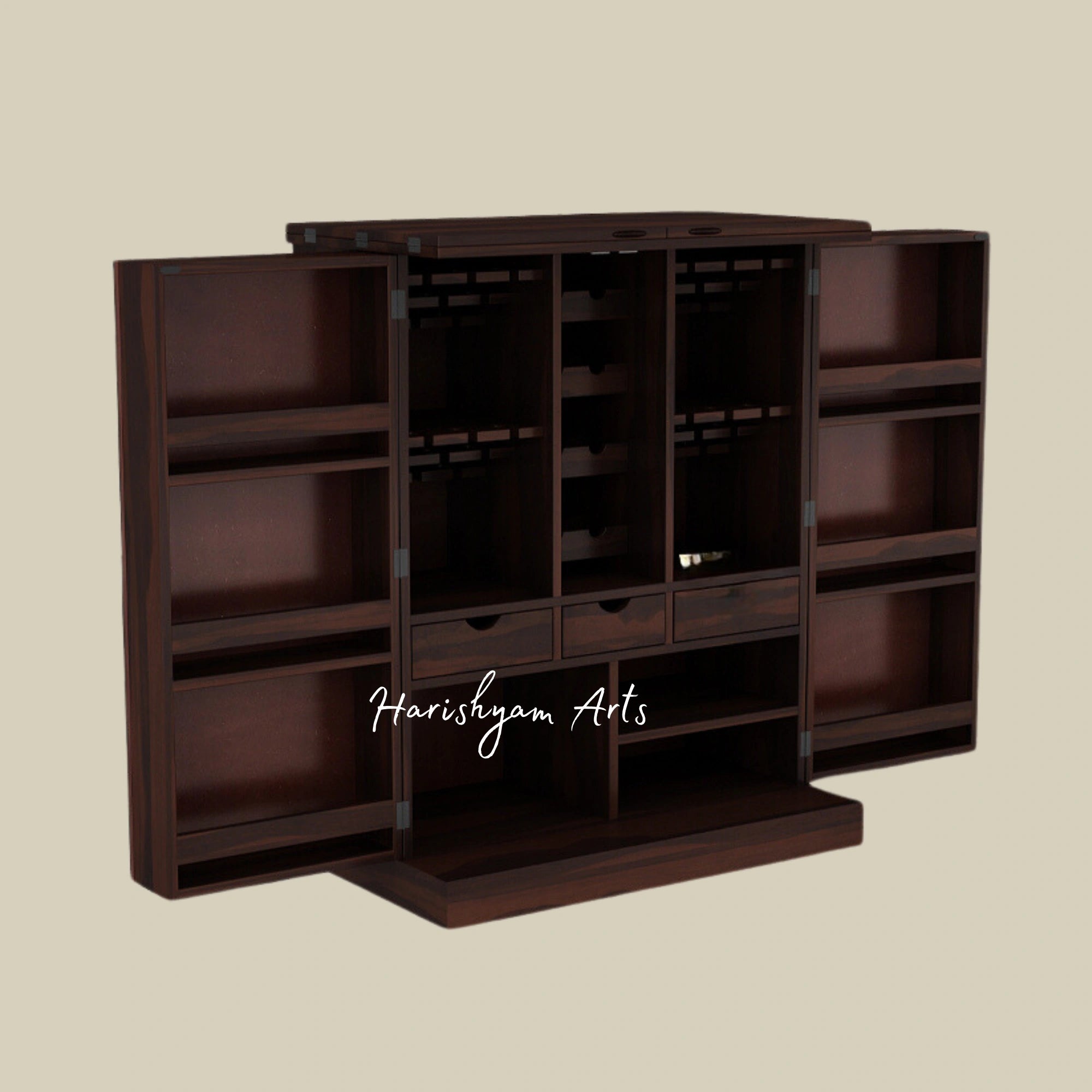 Luxury Wooden Bar Unit for Home