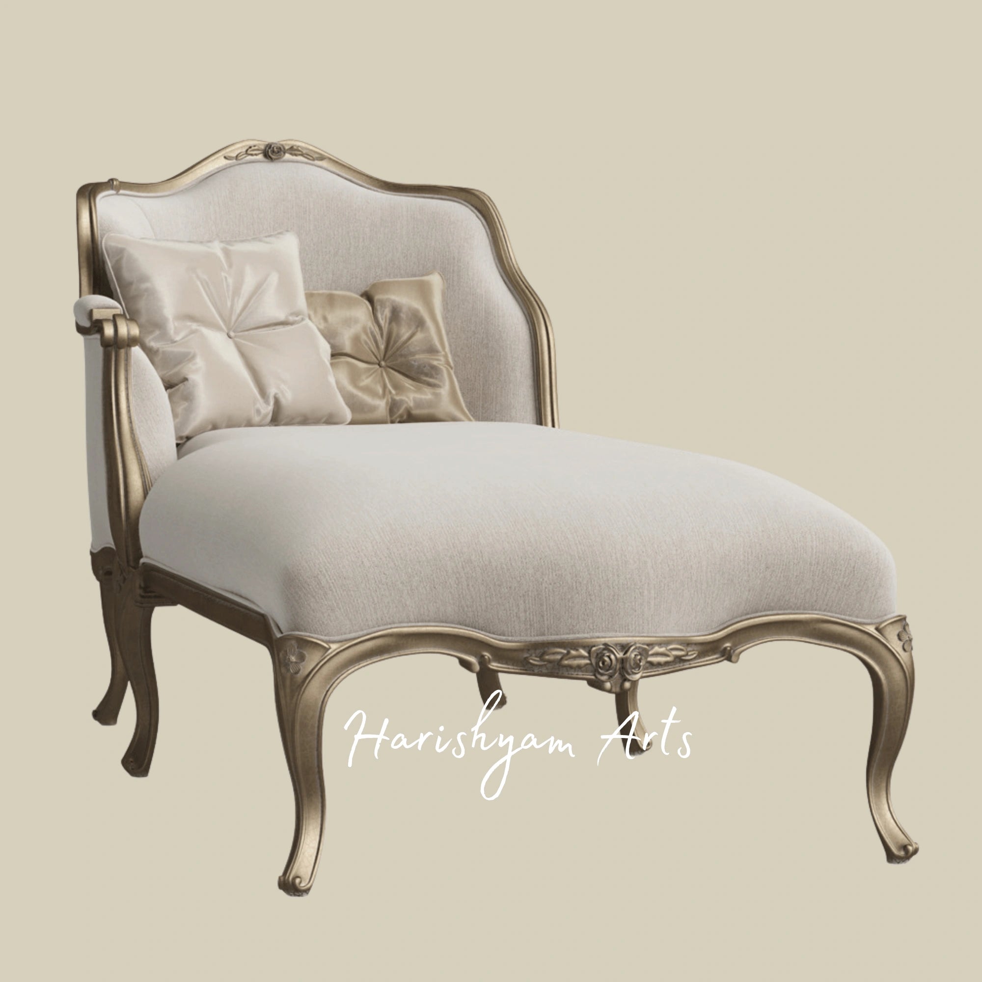 Majestic Heritage Classic Chaise Sofa with Plush Comfort Design6