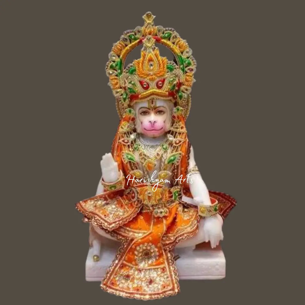 Marble God Hanuman Moorti