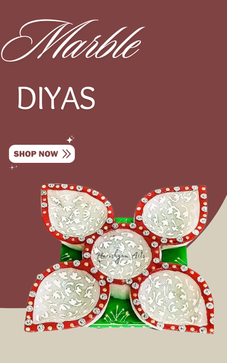 Marble Diyas