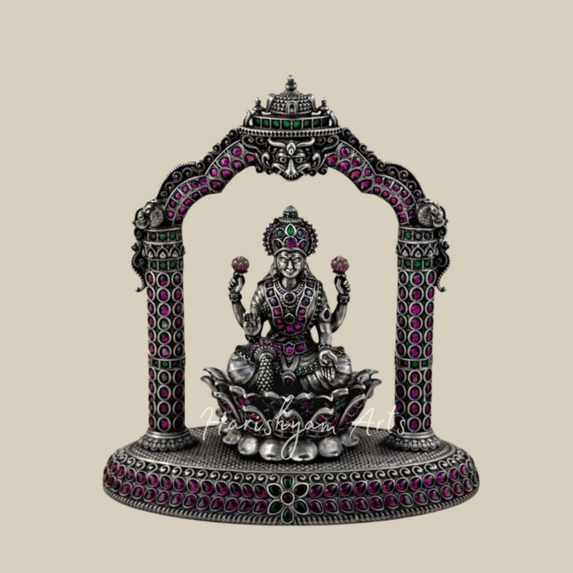 Mata Lakshmi Prosperity Blessings Heavy Gold Statue