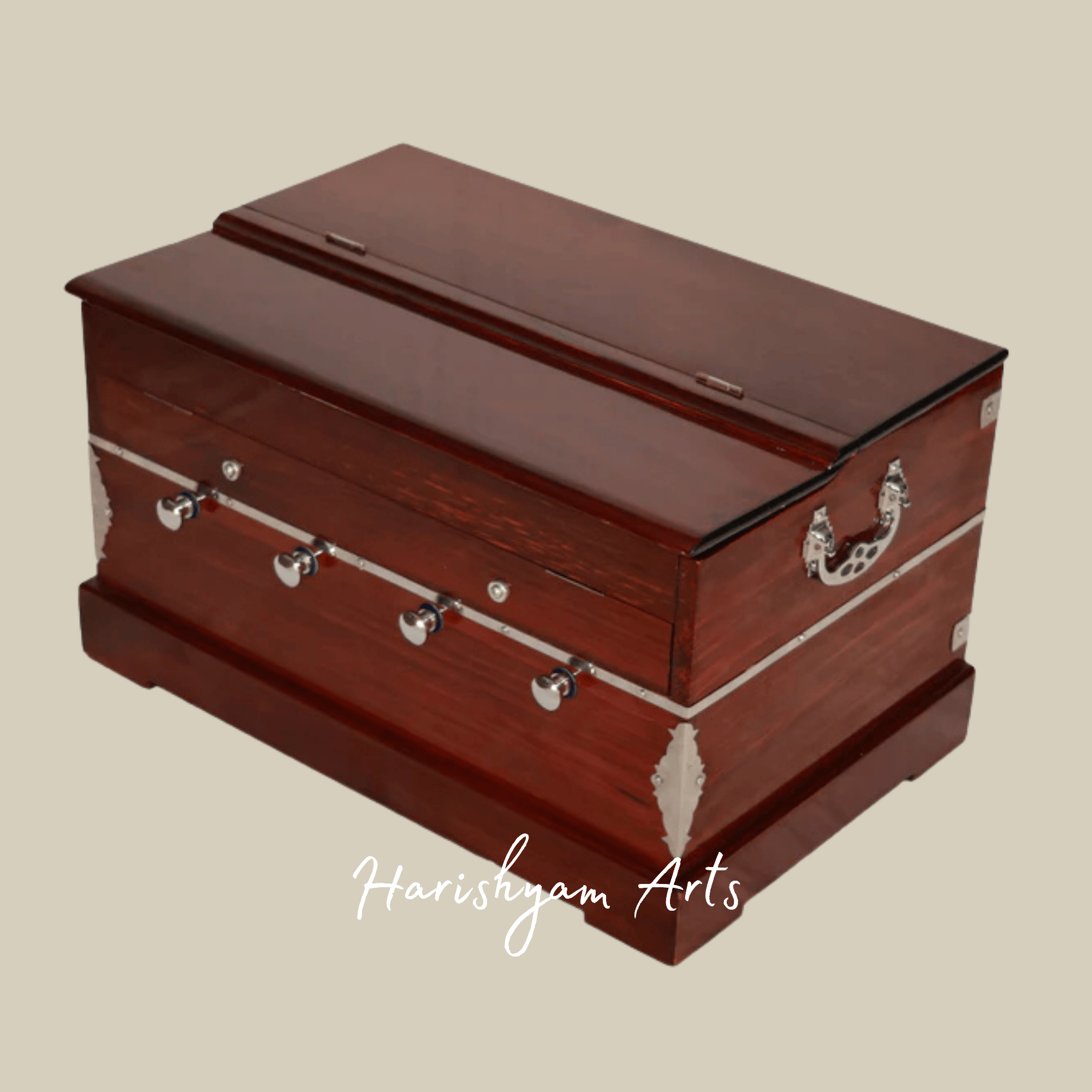 Mini Harmonium Standard Model for Travel and Practice Sessions