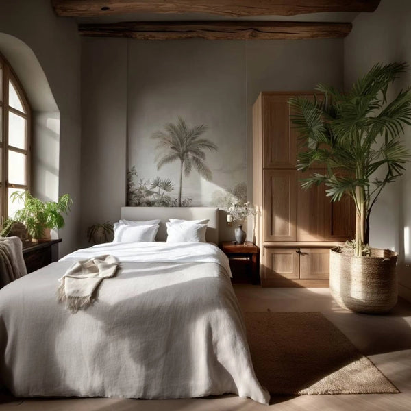 Nature-Themed Kids Bedroom with Scandi Decor and Hidden-Storage Bed