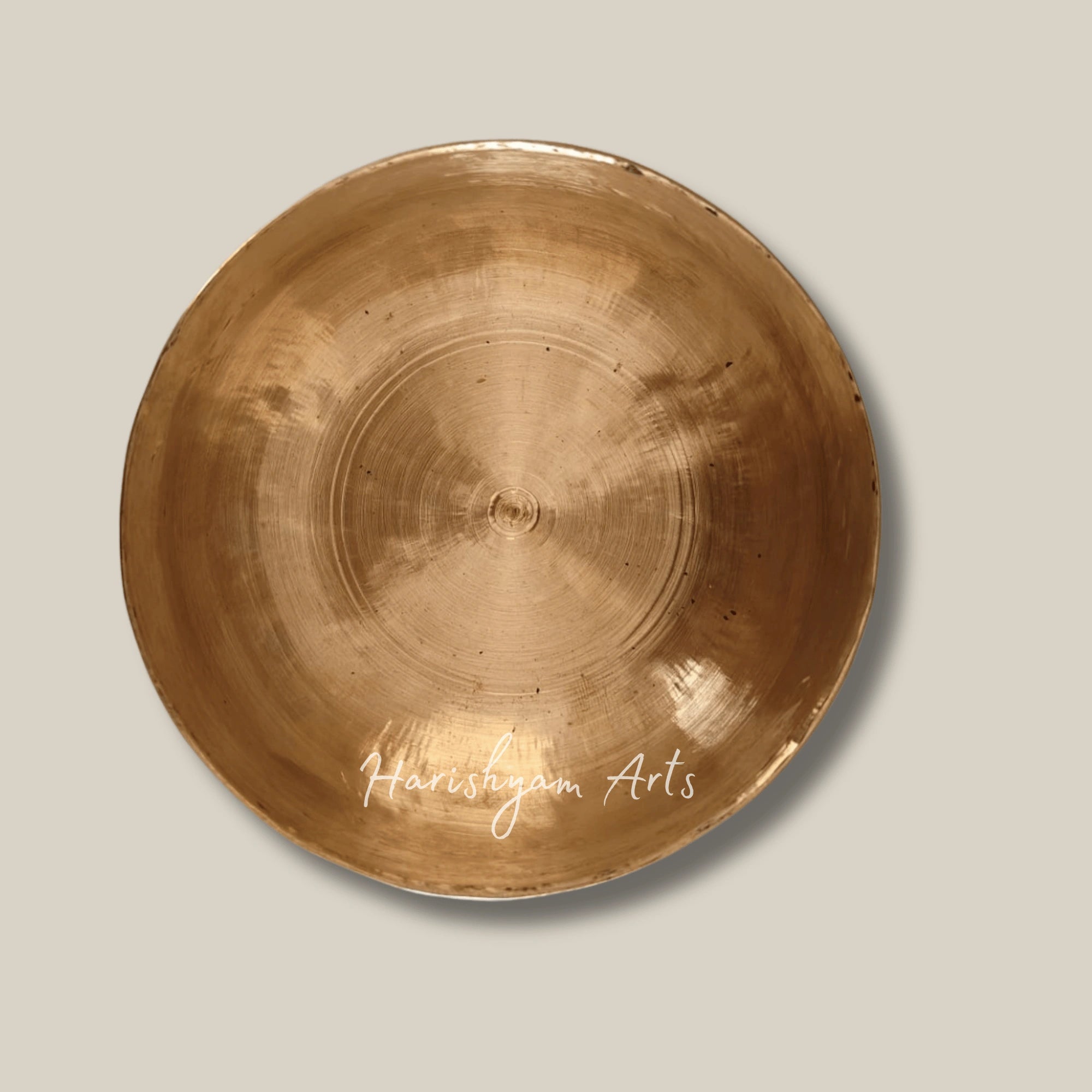 Premium Handcrafted Bronze Serving Bowl for Ayurvedic Cooking
