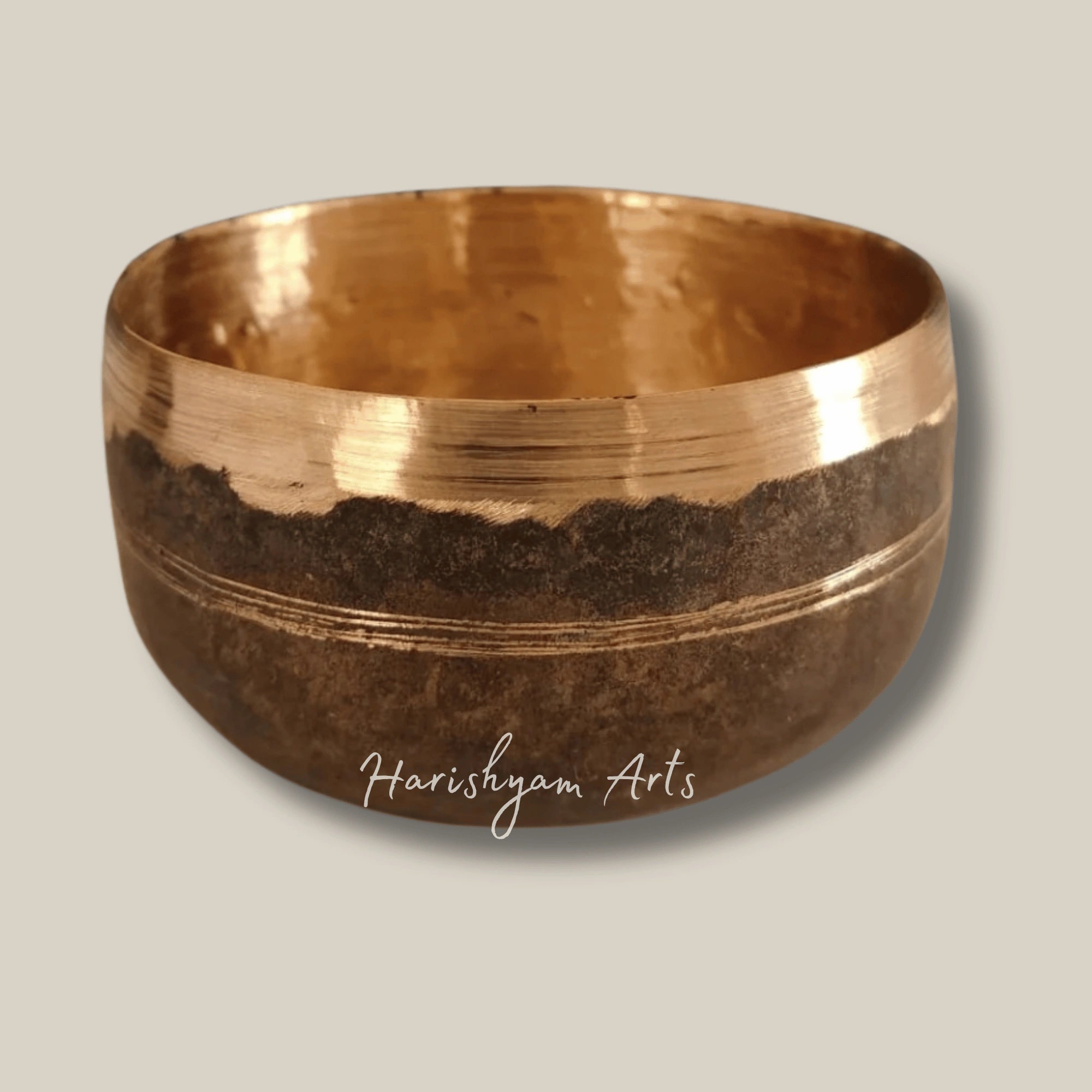 Premium Handcrafted Bronze Serving Bowl for Ayurvedic Cooking
