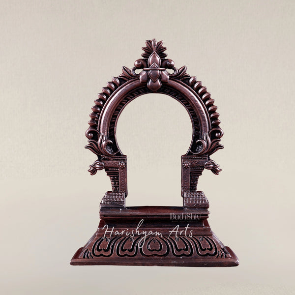 Pure Copper Miniature Prabhavali Peetam Singhasan for Idols