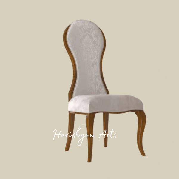 Regal Heritage Upholstered Chair with High Back Design