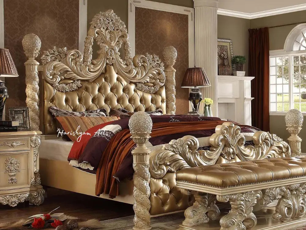 Royal Khaki King 5-Piece Poster Bedroom Collection