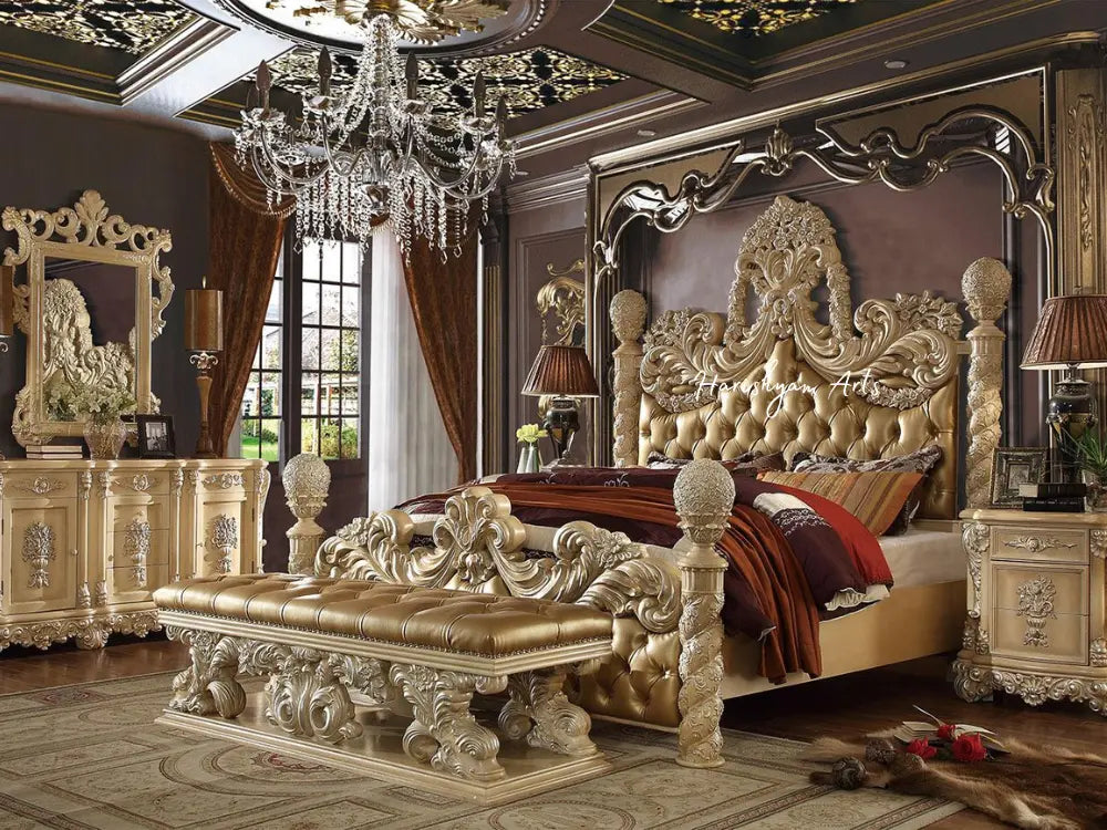 Royal Khaki King 5-Piece Poster Bedroom Collection