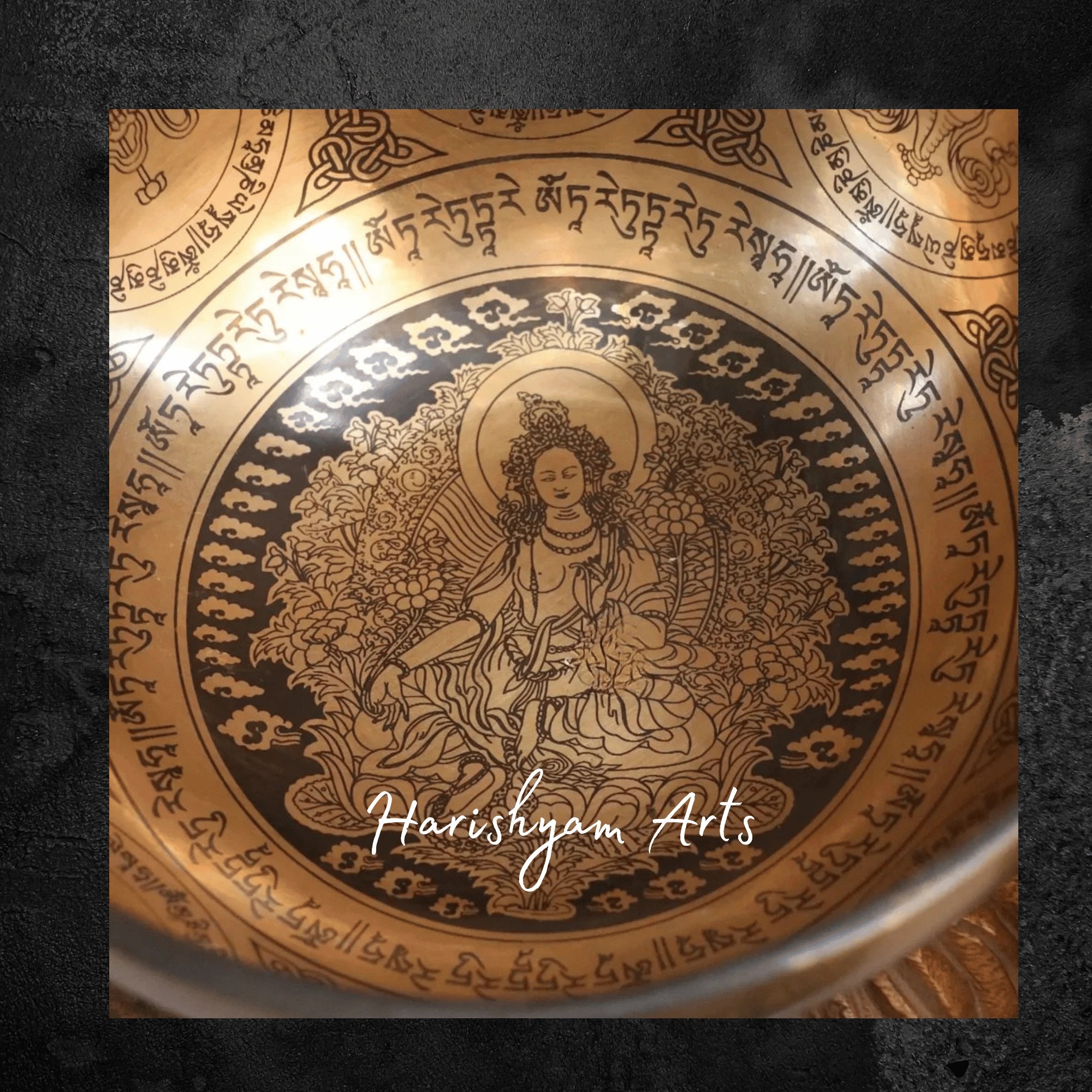 Sacred Tara Sound Therapy Bowl for Peace and Energy Flow