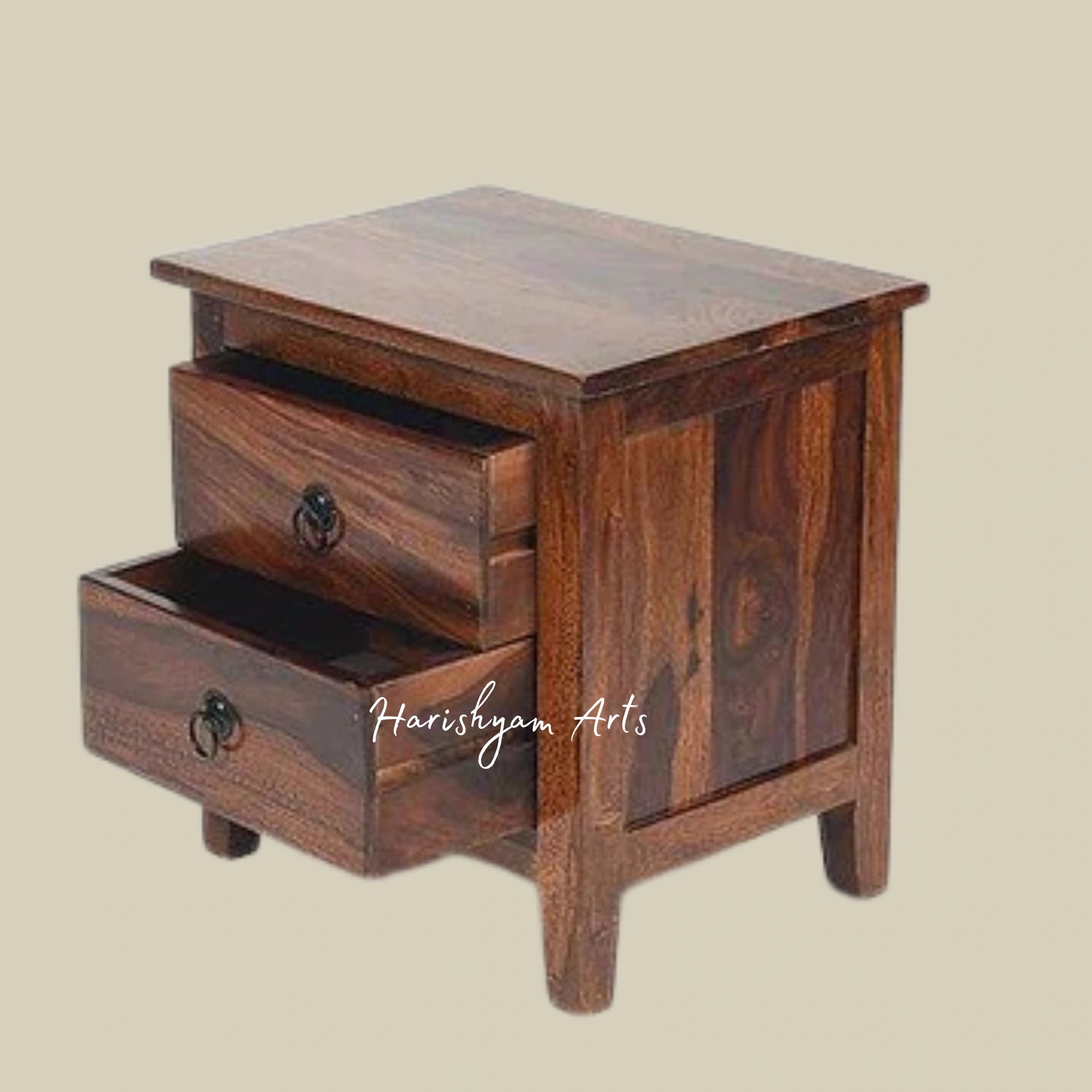 Side Table Crafted from Sheesham Wood