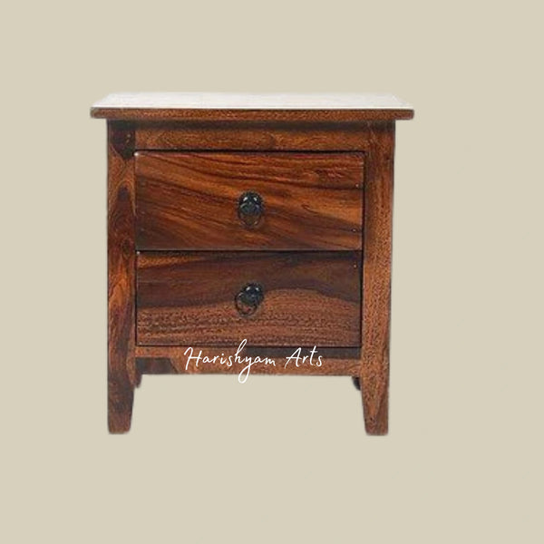 Side Table Crafted from Sheesham Wood