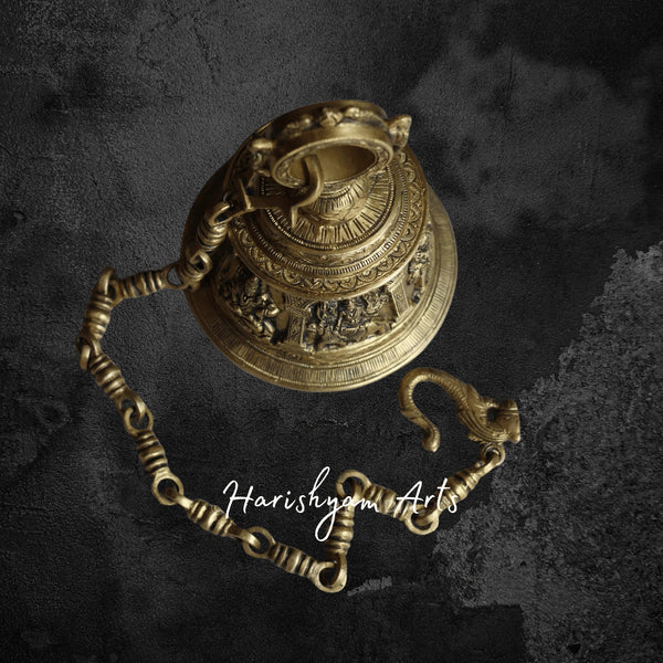 Superfine Brass Divine Bell for Home Temple Decor