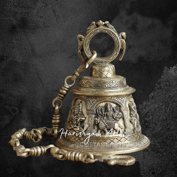 Superfine Brass Divine Bell for Home Temple Decor