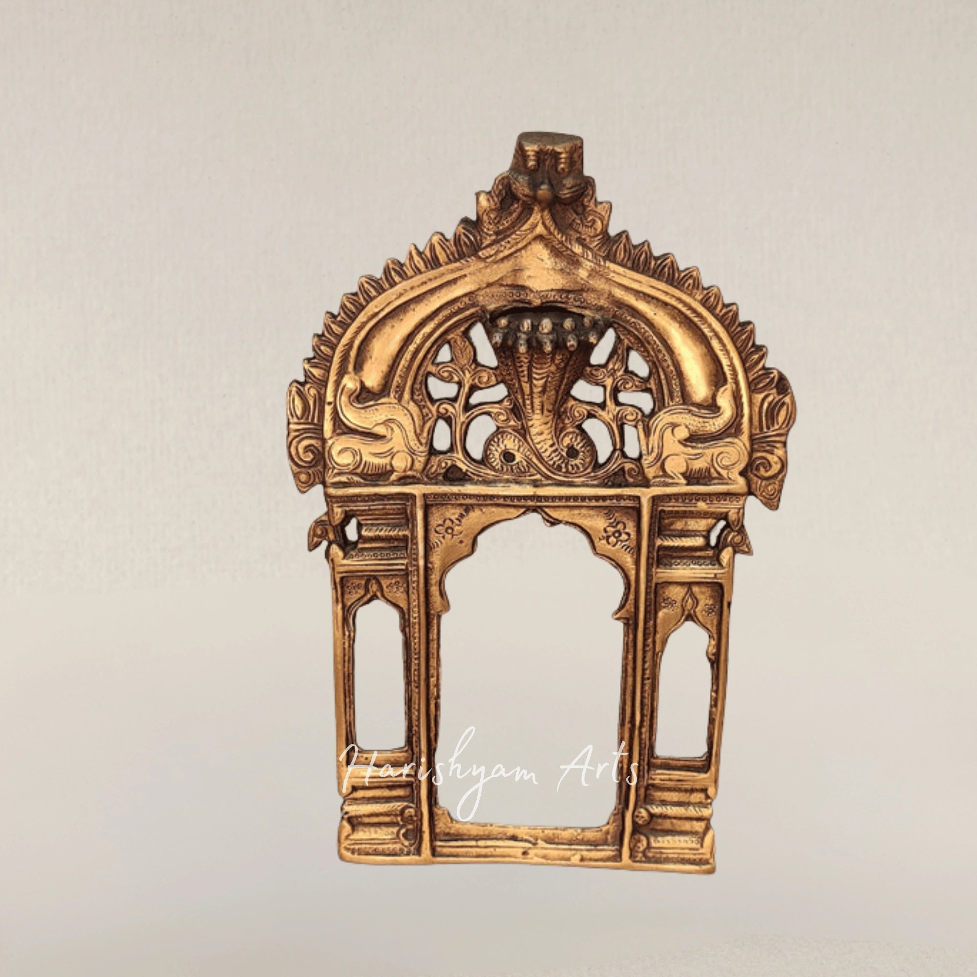 Traditional Antique Style Handcrafted Brass Prabhavali