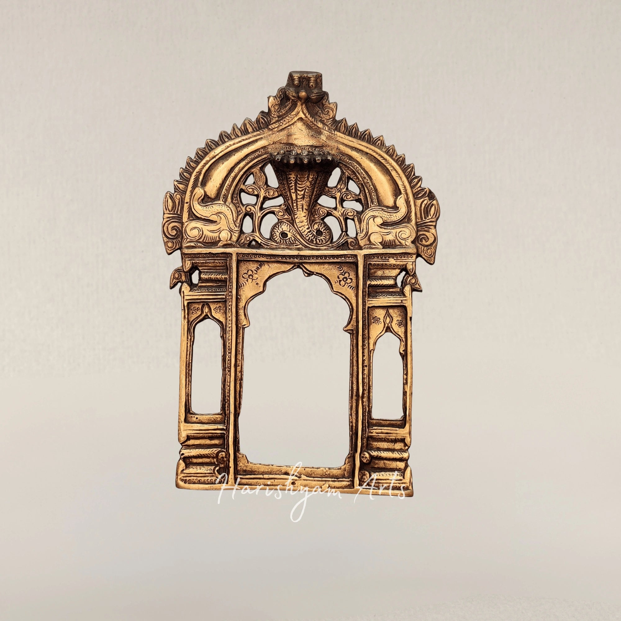 Traditional Antique Style Handcrafted Brass Prabhavali