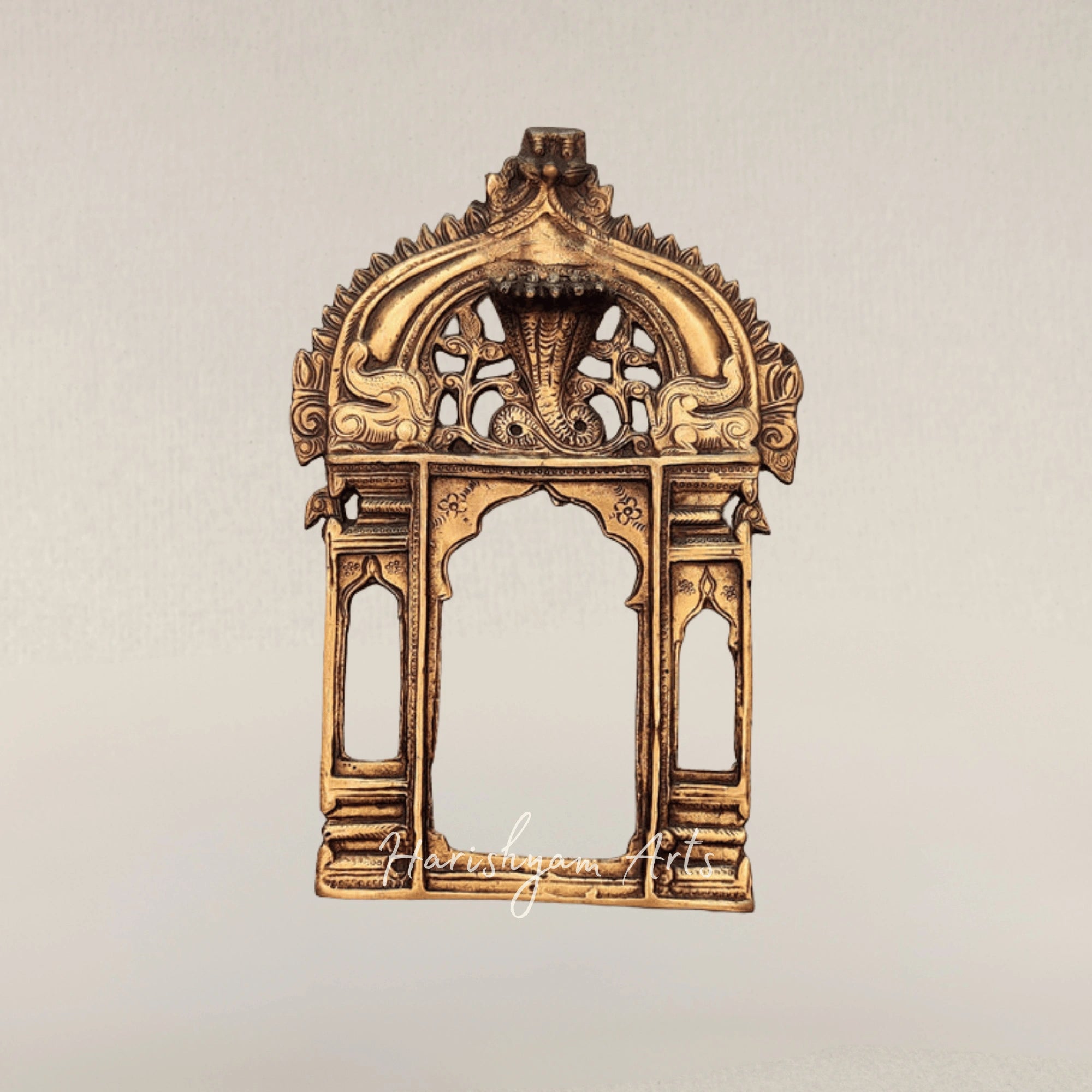 Traditional Antique Style Handcrafted Brass Prabhavali