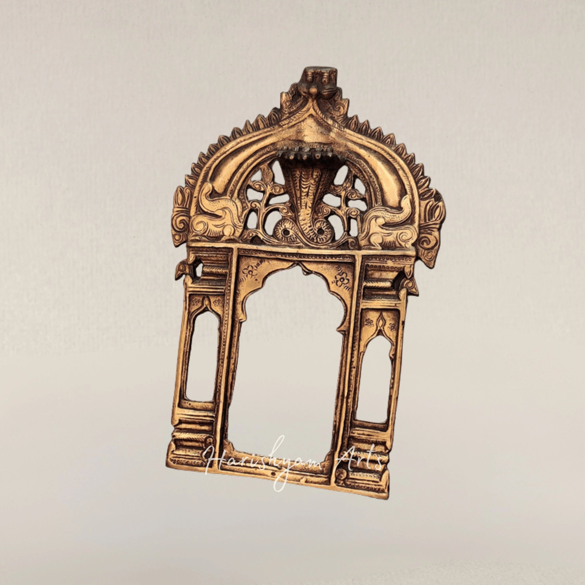 Traditional Antique Style Handcrafted Brass Prabhavali