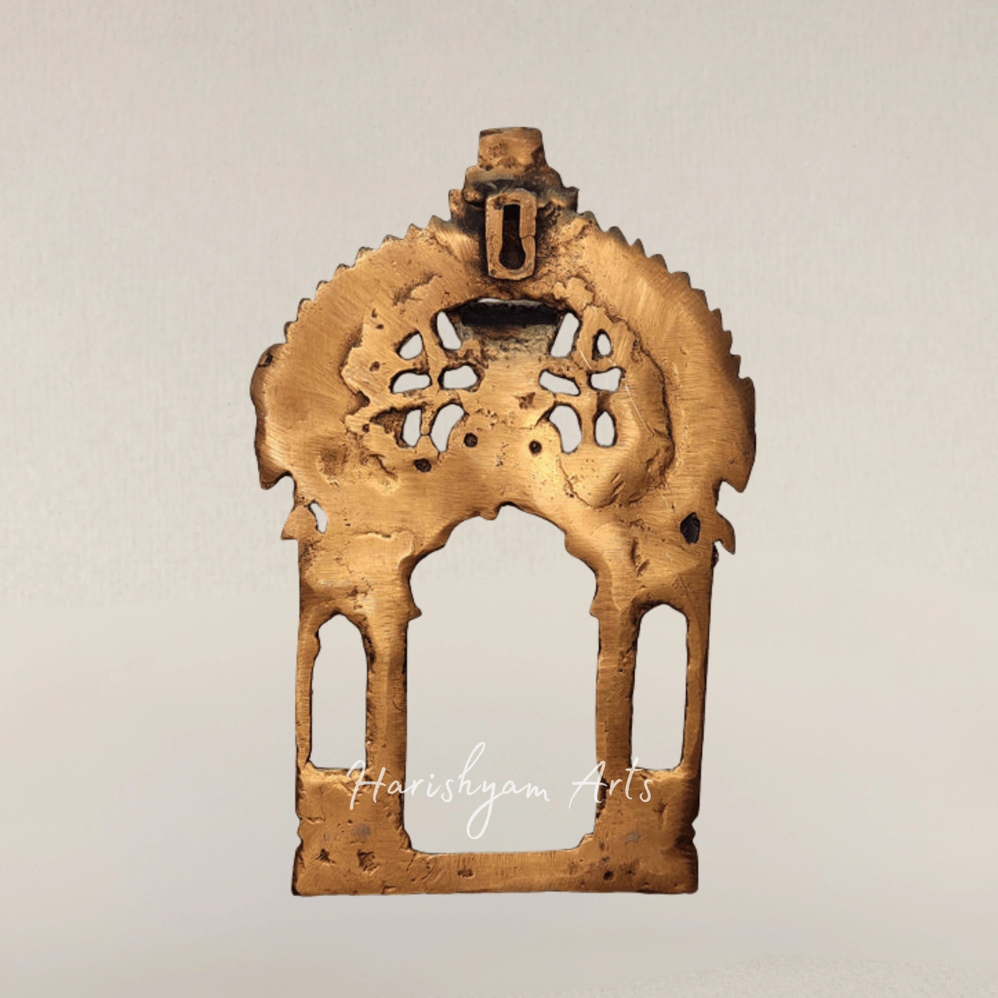 Traditional Antique Style Handcrafted Brass Prabhavali