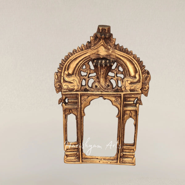 Traditional Antique Style Handcrafted Brass Prabhavali