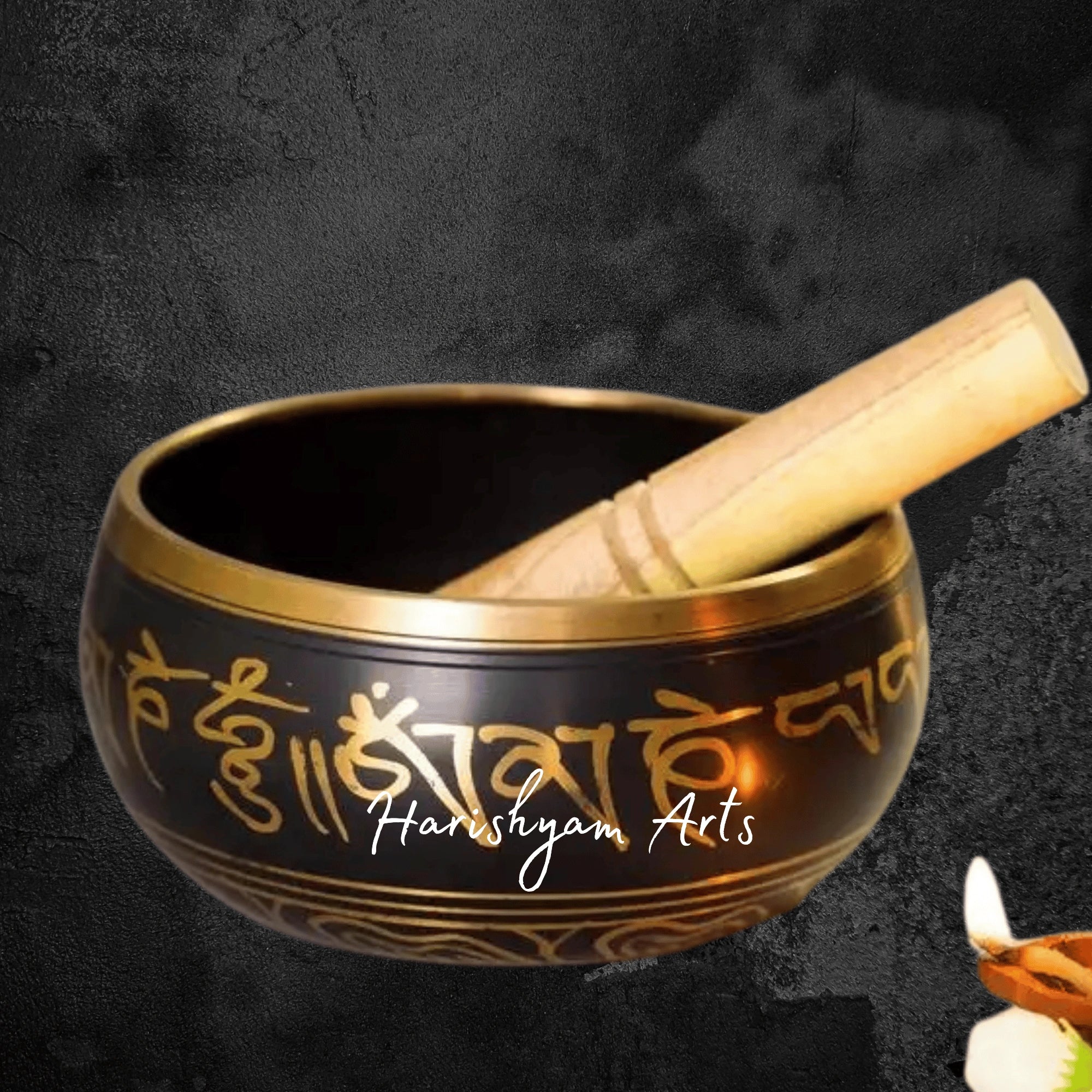 Traditional Brass Singing Bowl for Spiritual Healing