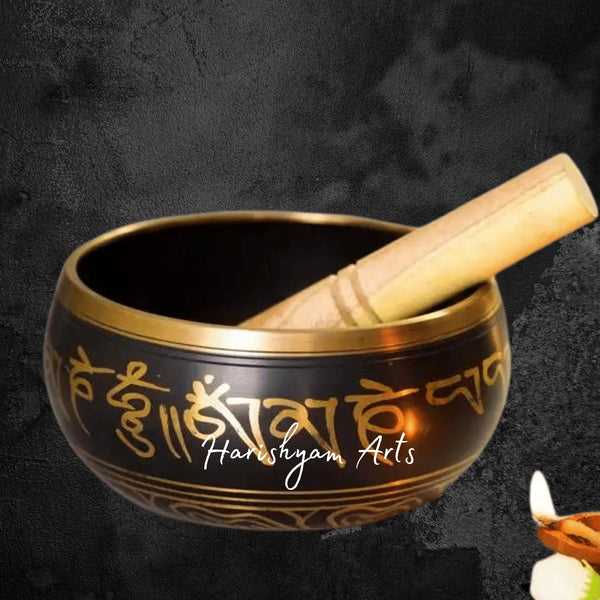 Traditional Brass Singing Bowl for Spiritual Healing