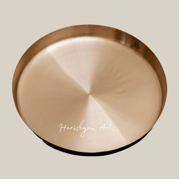 Traditional Kansa Thali Plate for Complete Indian Meals