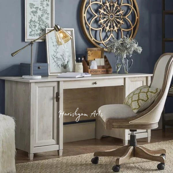 Traditional Wooden Study Desk for Home or Office