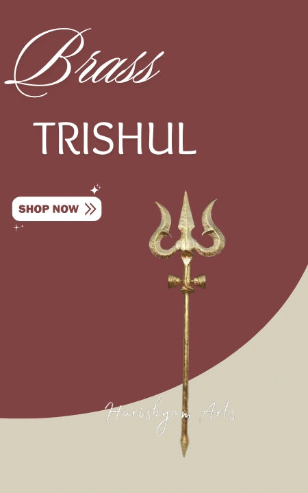 Brass Trishul
