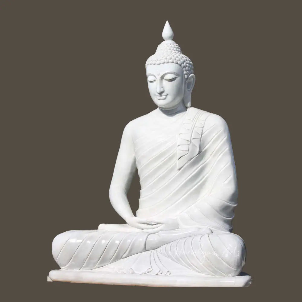 Meditating Buddha Garden Statue