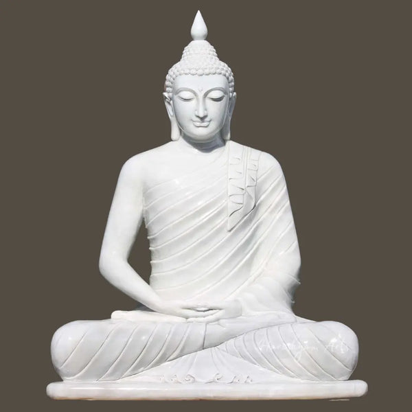 Meditating Buddha Garden Statue