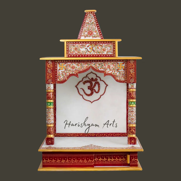 White Marble Temple for Home 38