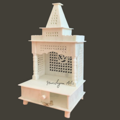 White Marble Temple for Home & Office