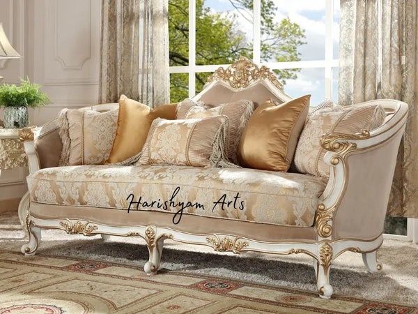 White Plantation Cove Sofa Set