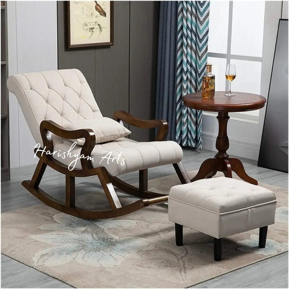 White Serenity Rocking Chair