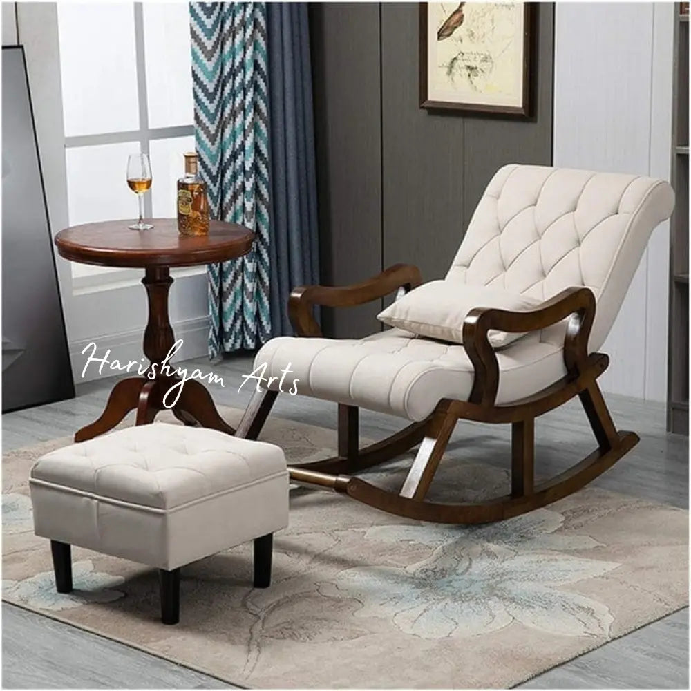 White Serenity Rocking Chair