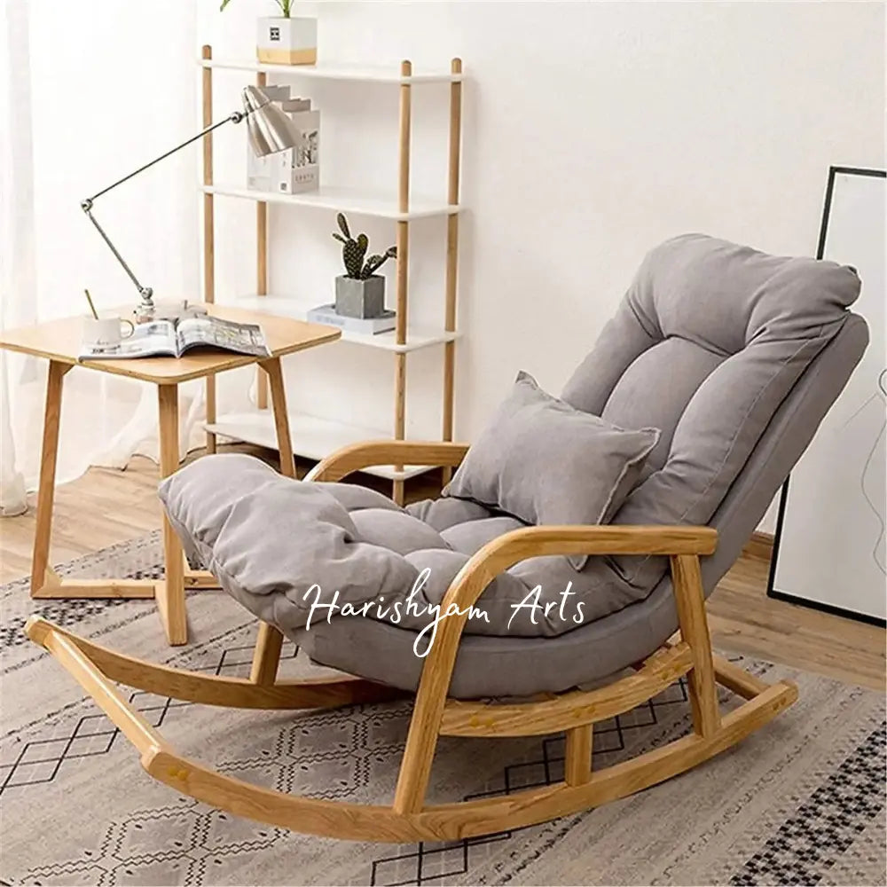 Wooden Bedside Rest  Rocking Chair