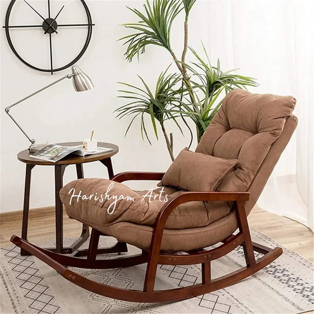 Wooden Bedside Rest  Rocking Chair