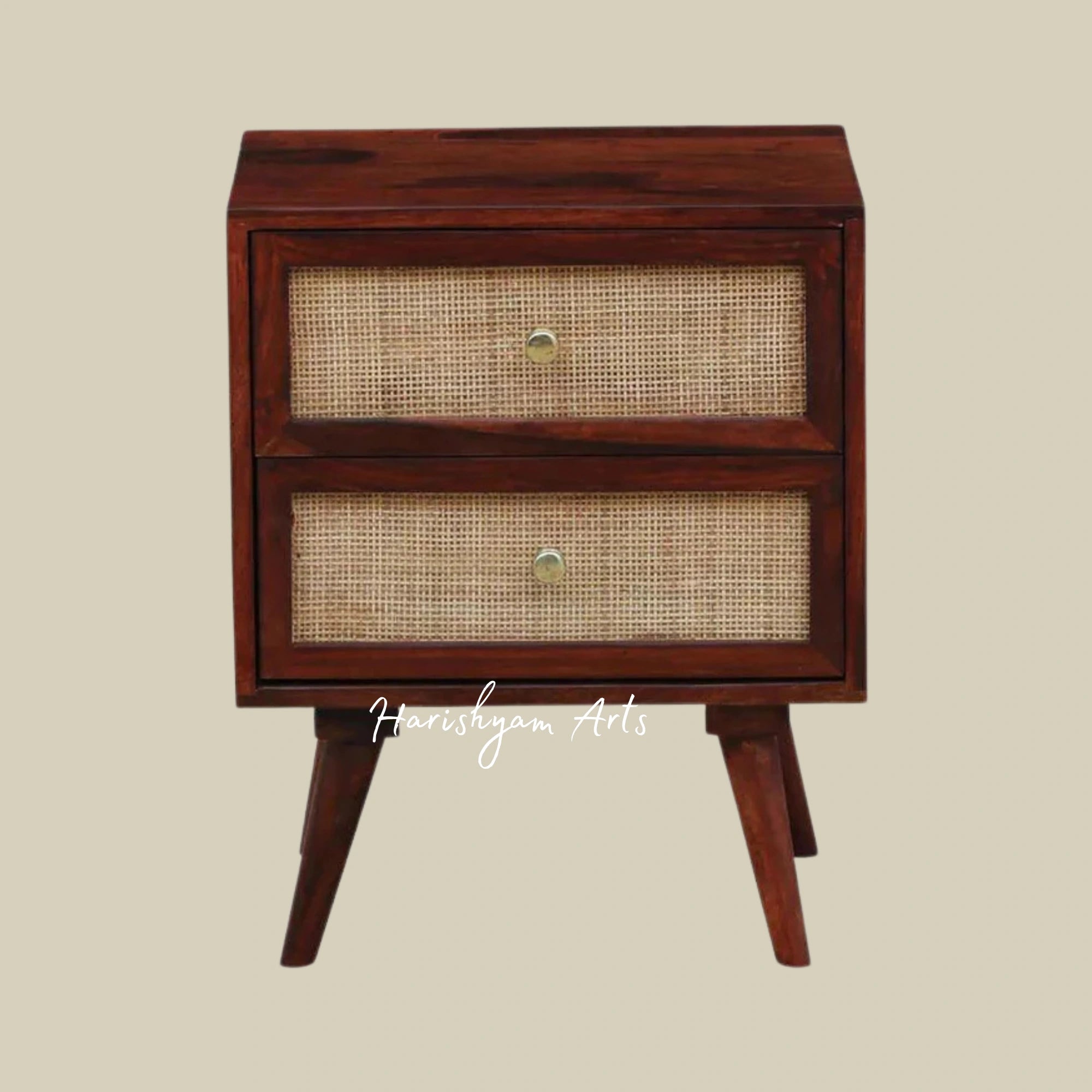 Wooden Bedside Table with Drawer