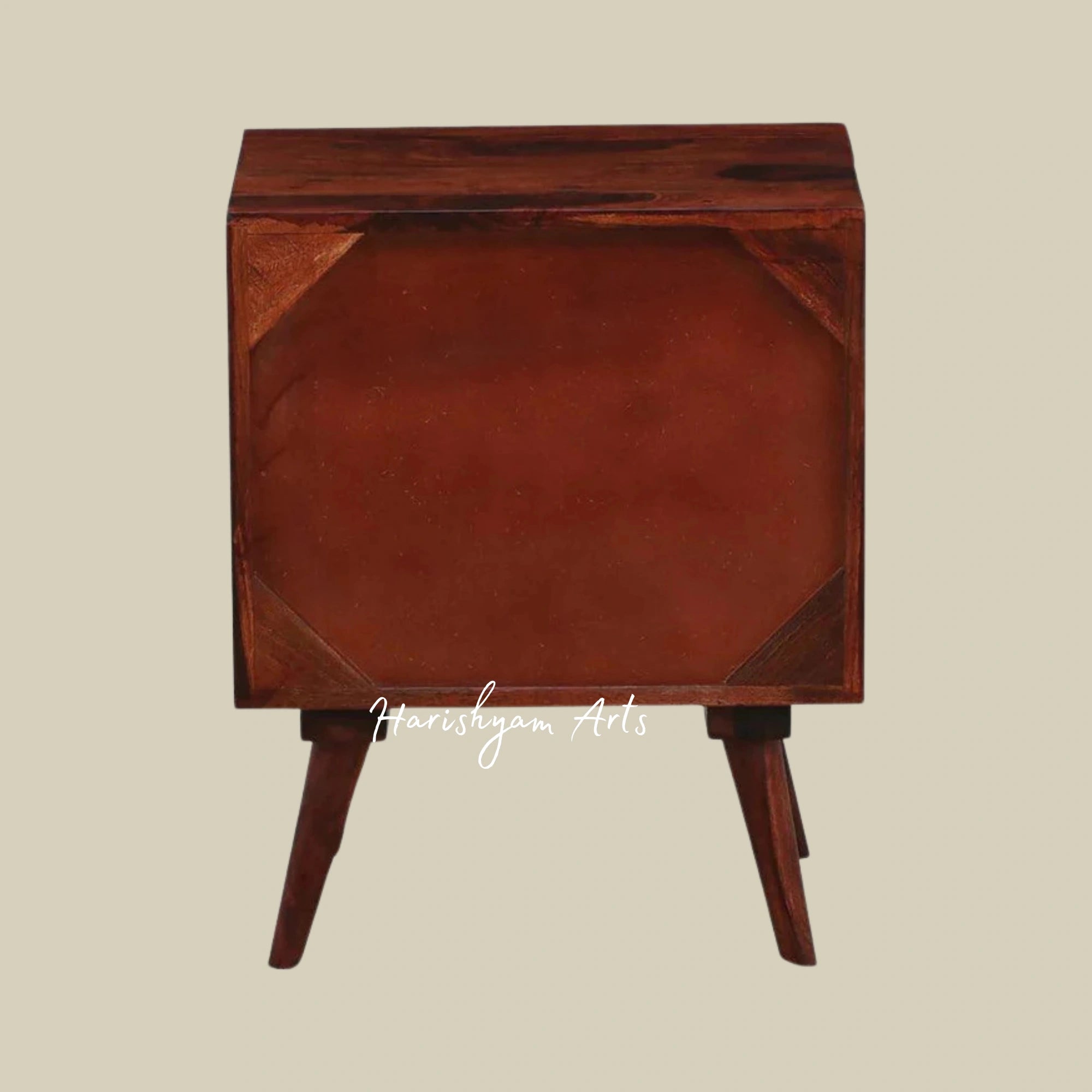 Wooden Bedside Table with Drawer