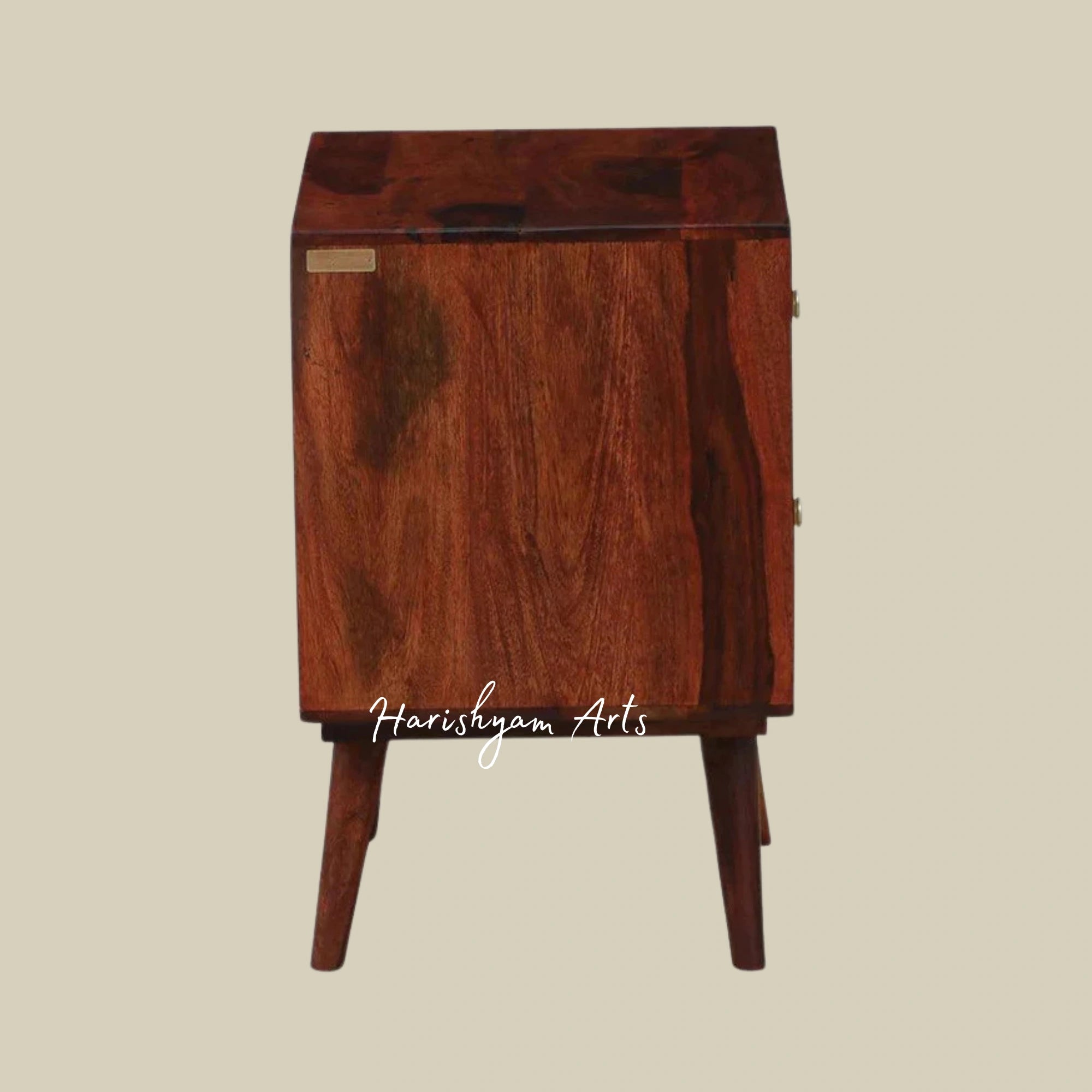 Wooden Bedside Table with Drawer