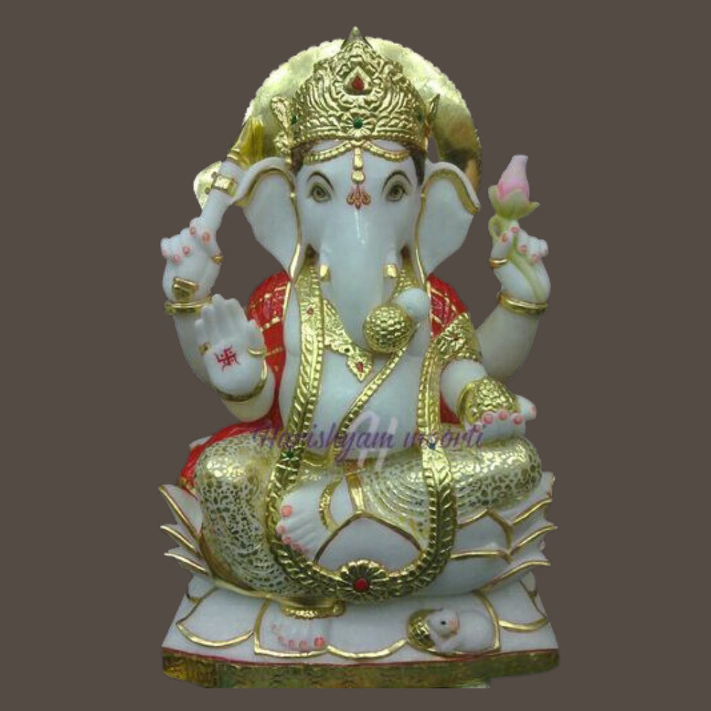 marble ganesh murti