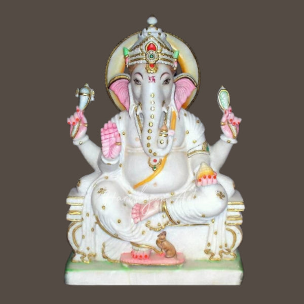 Ganesh Marble Statue