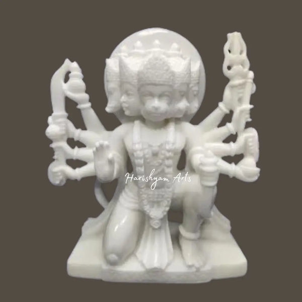 Lord Hanuman Marble Statue