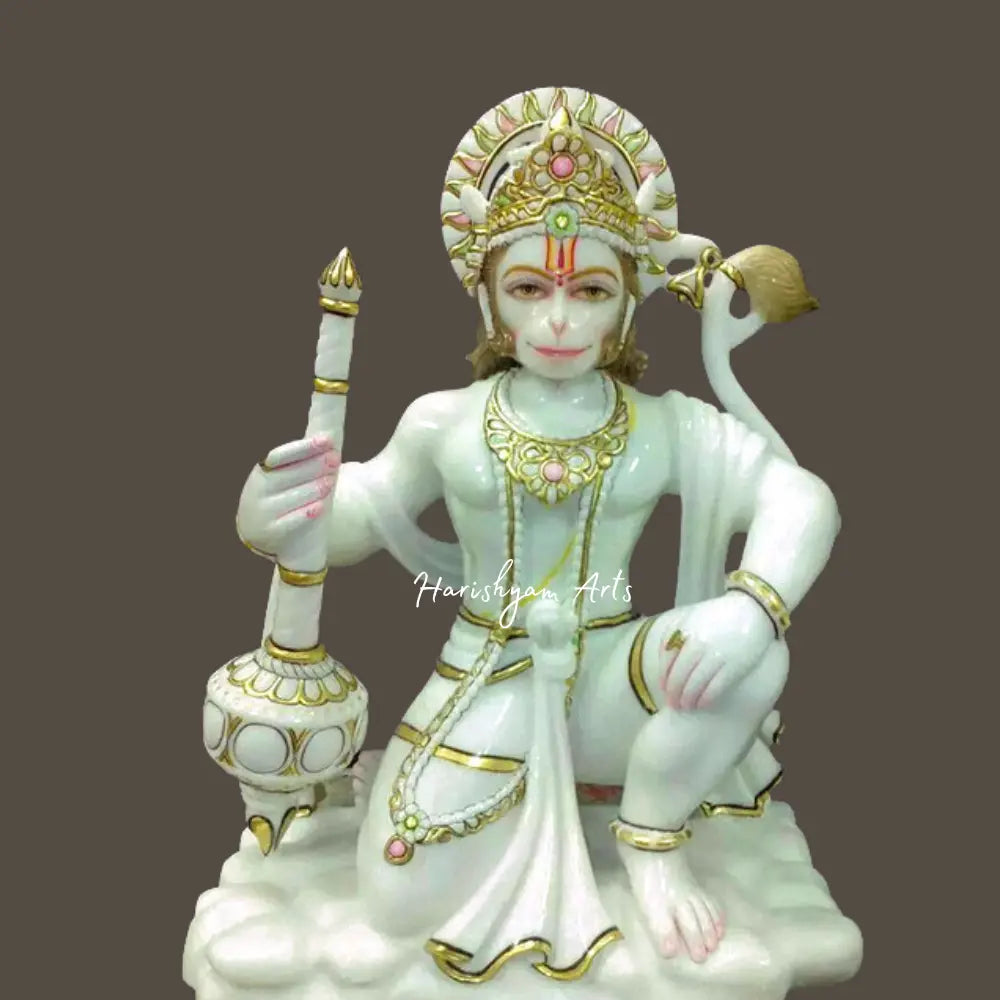 Marble Hanuman Idol